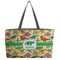 Dinosaurs Beach Totes Bag - w/ Black Handles (Personalized)