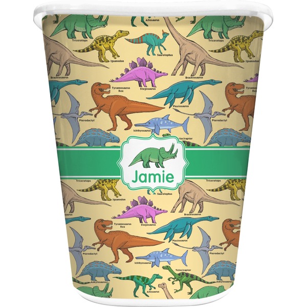 Custom Dinosaurs Waste Basket (Personalized)