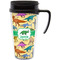 Dinosaurs Acrylic Travel Mug with Handle (Personalized)