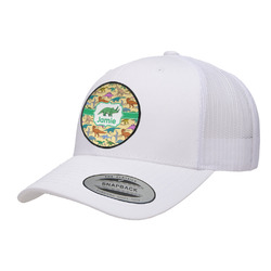 Dinosaurs Trucker Hat - White (Personalized)