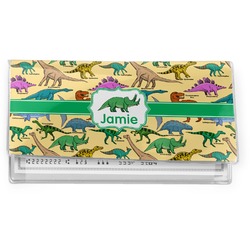 Dinosaurs Vinyl Checkbook Cover (Personalized)