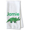 Dinosaurs Kitchen Towel - Waffle Weave - Partial Print (Personalized)