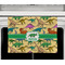 Dinosaurs Waffle Weave Towel - Full Color Print - Lifestyle2 Image