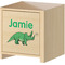 Dinosaurs Wall Graphic on Wooden Cabinet