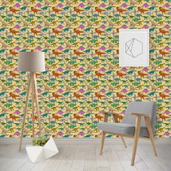 Dinosaurs Wallpaper & Surface Covering (Peel & Stick - Repositionable)