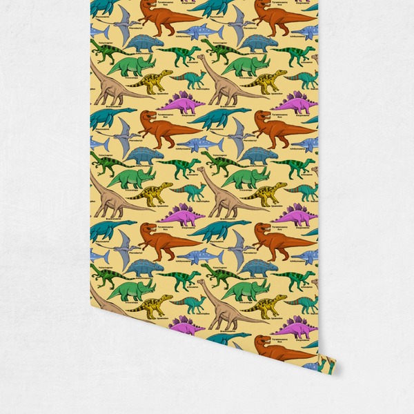 Dinosaurs Wallpaper on Wall