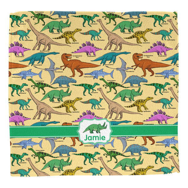 Dinosaurs Washcloth - Front - No Soap