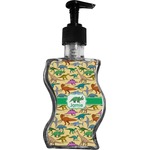 Dinosaurs Wave Bottle Soap / Lotion Dispenser (Personalized)