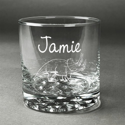 Dinosaurs Whiskey Glass - Engraved (Personalized)