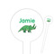 Dinosaurs Round Plastic Food Picks (Personalized)