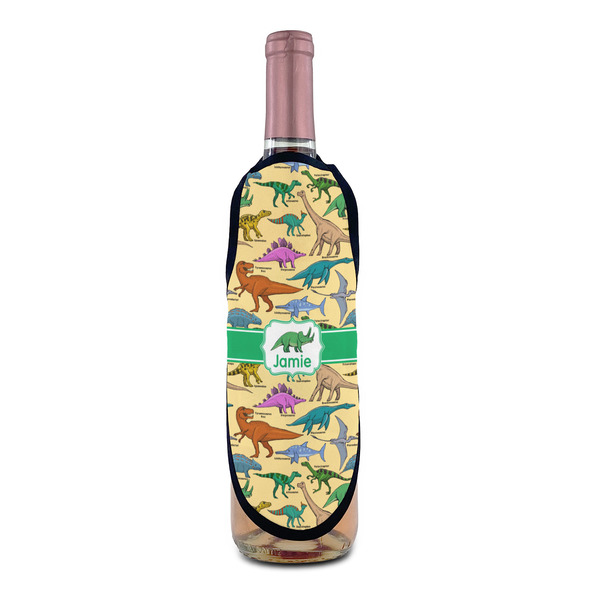 Dinosaurs Wine Bottle Apron - IN CONTEXT