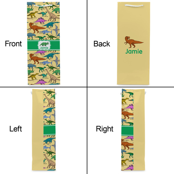 Dinosaurs Wine Gift Bag - Gloss - Approval