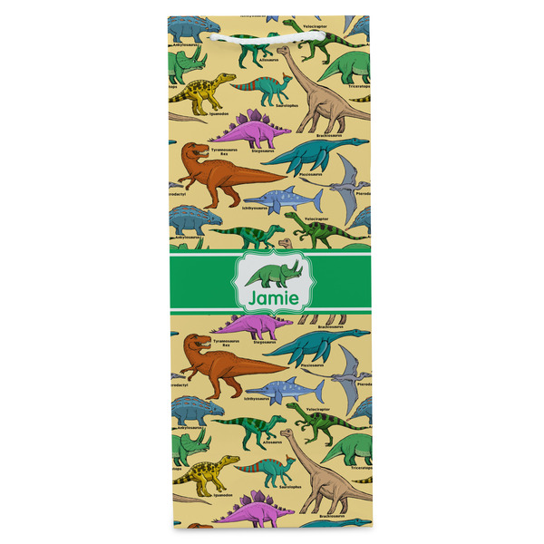 Dinosaurs Wine Gift Bag - Gloss - Front