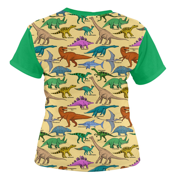 Dinosaurs Women's T-shirt Back