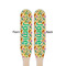 Dinosaurs Wooden Food Pick - Paddle - Double Sided - Front & Back