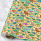 Dinosaurs Wrapping Paper Roll - Matte - Large - Main
