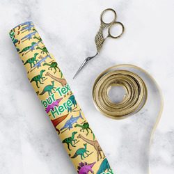 Dinosaurs Wrapping Paper Roll - Small (Personalized)