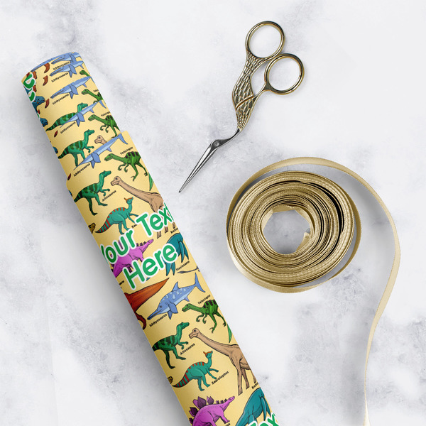 Dinosaurs Wrapping Paper Rolls - Lifestyle 1