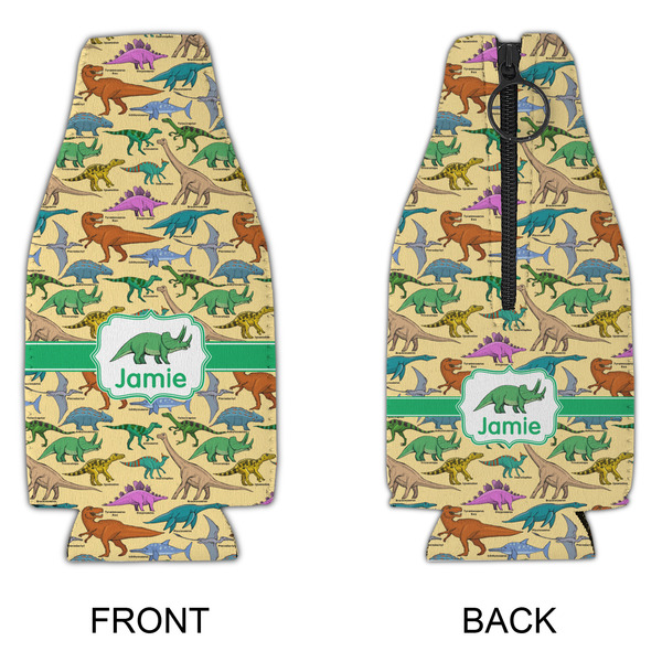 Dinosaurs Zipper Bottle Cooler - APPROVAL