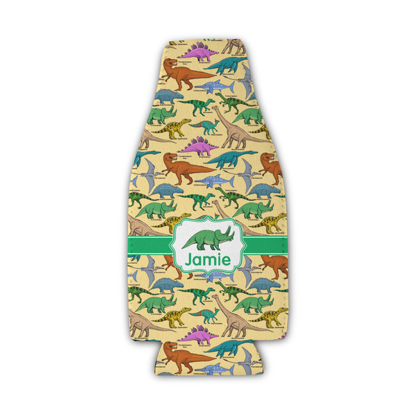 Custom Dinosaurs Zipper Bottle Cooler (Personalized)
