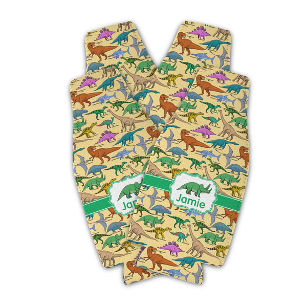 Dinosaurs Zipper Bottle Cooler - Set of 4 - PARENT MAIN (flat)