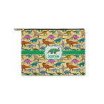 Dinosaurs Zipper Pouch - Small - 8.5"x6" (Personalized)
