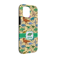 Dinosaurs iPhone Case - Rubber Lined - iPhone 13 Pro (Personalized)