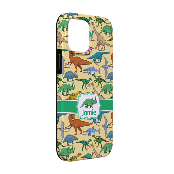 Custom Dinosaurs iPhone Case - Rubber Lined - iPhone 13 Pro (Personalized)