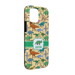 Dinosaurs iPhone Case - Rubber Lined - iPhone 13 (Personalized)