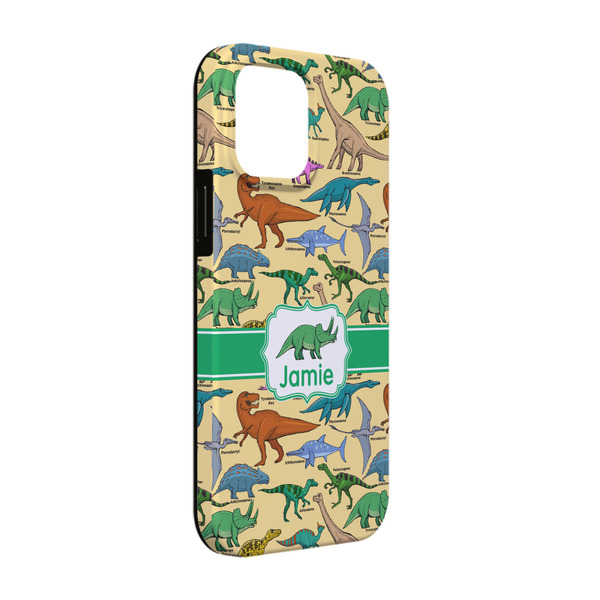 Custom Dinosaurs iPhone Case - Rubber Lined - iPhone 13 (Personalized)