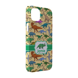 Dinosaurs iPhone Case - Plastic - iPhone 14 Pro (Personalized)