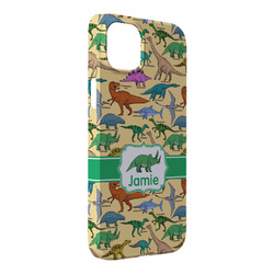 Dinosaurs iPhone Case - Plastic - iPhone 14 Pro Max (Personalized)