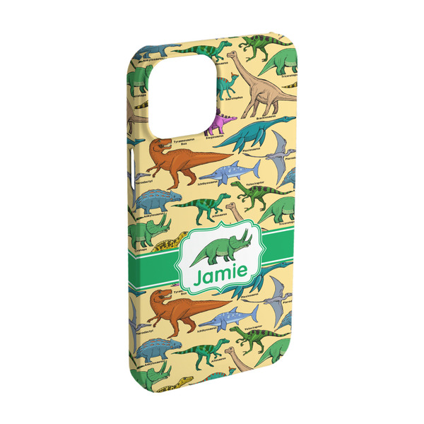 Custom Dinosaurs iPhone Case - Plastic - iPhone 15 (Personalized)