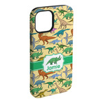Dinosaurs iPhone Case - Rubber Lined (Personalized)