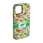 Dinosaurs iPhone Case - Rubber Lined - iPhone 15 (Personalized)