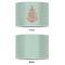 Chevron & Anchor 12" Drum Lampshade - APPROVAL (Poly Film)