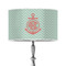 Chevron & Anchor 12" Drum Lamp Shade - Poly-film (Personalized)