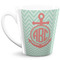 Chevron & Anchor 12 Oz Latte Mug (Personalized)