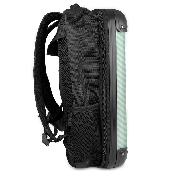 Chevron & Anchor 13" Hard Shell Backpacks - Side View
