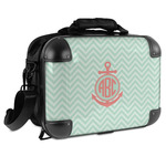 Chevron & Anchor Hard Shell Briefcase (Personalized)