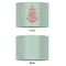 Chevron & Anchor 16" Drum Lampshade - APPROVAL (Fabric)