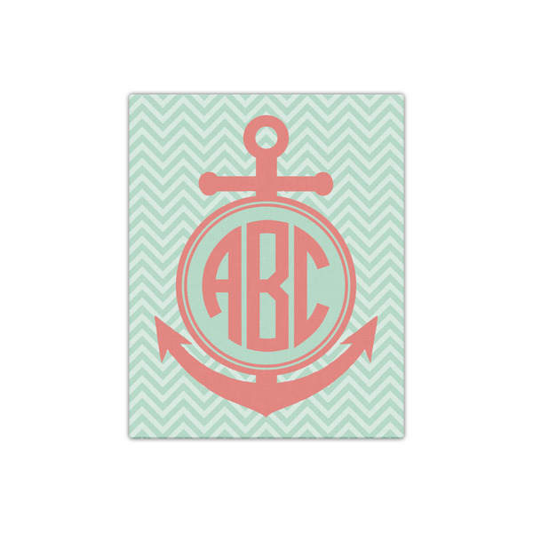 Chevron & Anchor 16x20 - Canvas Print - Front View