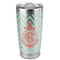 Chevron & Anchor 20oz Stainless Steel Double Wall Tumbler - Full Print (Personalized)