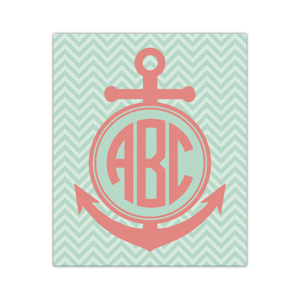 Chevron & Anchor 20x24 - Canvas Print - Front View
