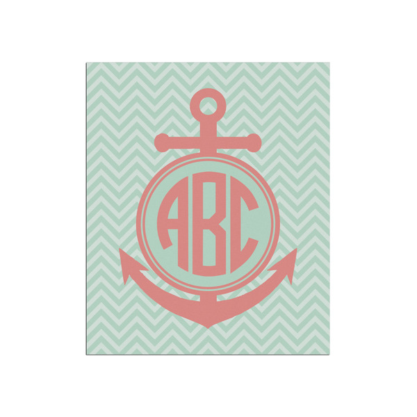 Custom Chevron & Anchor Poster - Matte - 20x24 (Personalized)