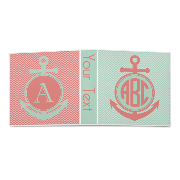 Chevron & Anchor 3-Ring Binder Approval- 2in