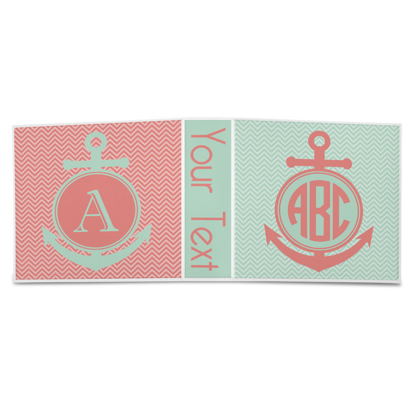 Chevron & Anchor 3-Ring Binder Approval- 3in