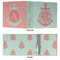 Chevron & Anchor 3 Ring Binders - Full Wrap - 3" - APPROVAL