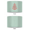 Chevron & Anchor 8" Drum Lampshade - APPROVAL (Fabric)