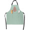Chevron & Anchor Apron With Pockets w/ Monogram